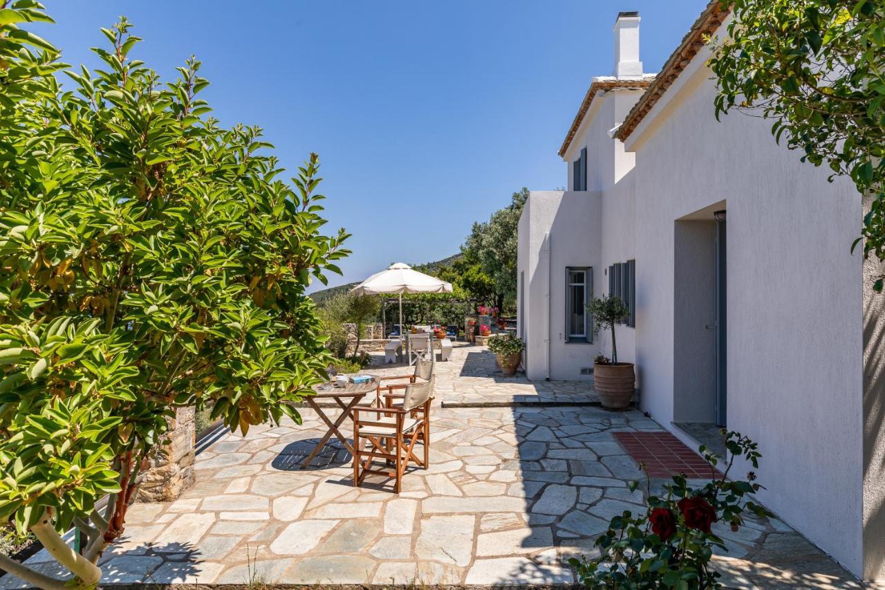 Villa Nina Skopelos- Private Pool - Magnificent Views Exterior photo