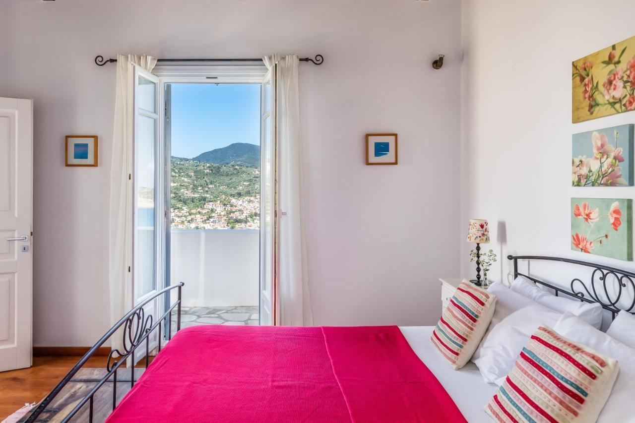 Villa Nina Skopelos- Private Pool - Magnificent Views Exterior photo