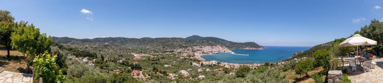 Villa Nina Skopelos- Private Pool - Magnificent Views Exterior photo