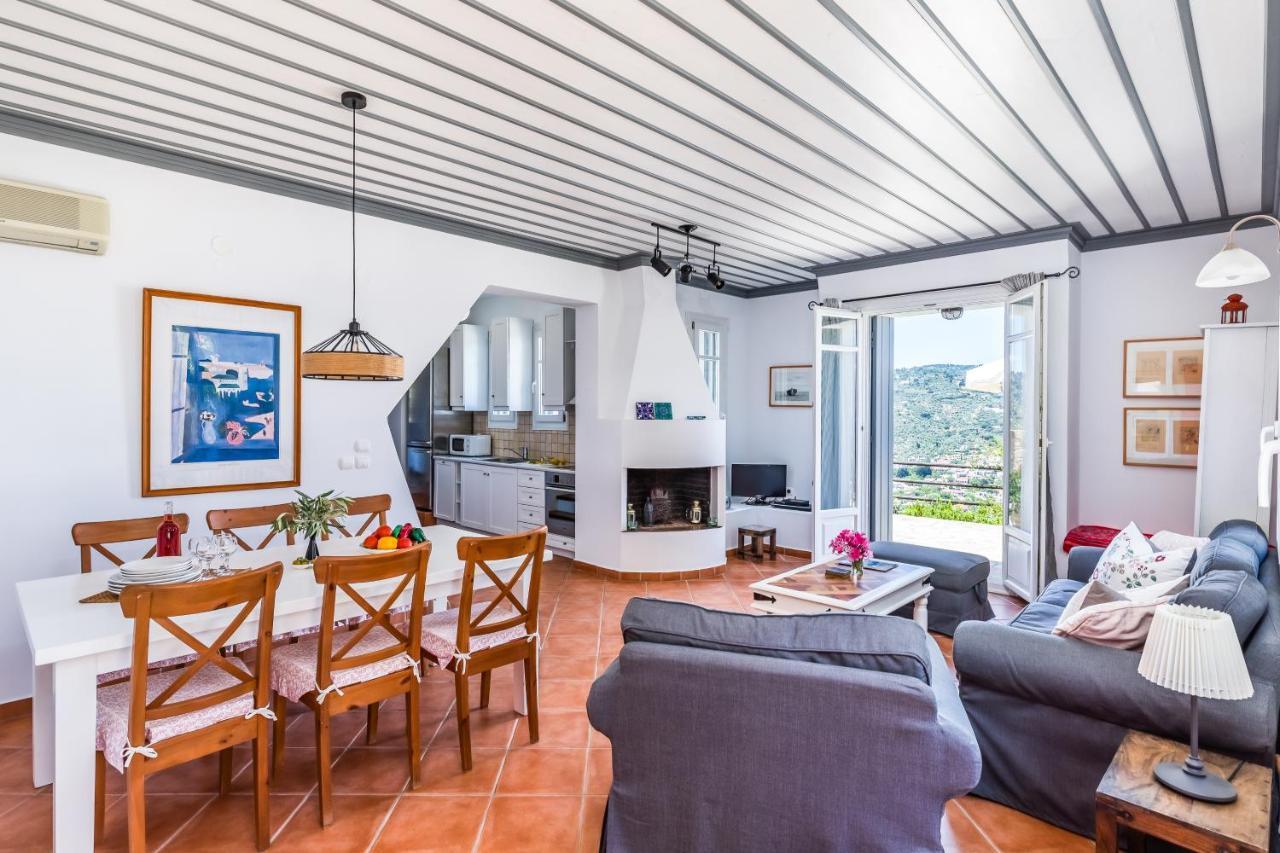 Villa Nina Skopelos- Private Pool - Magnificent Views Exterior photo