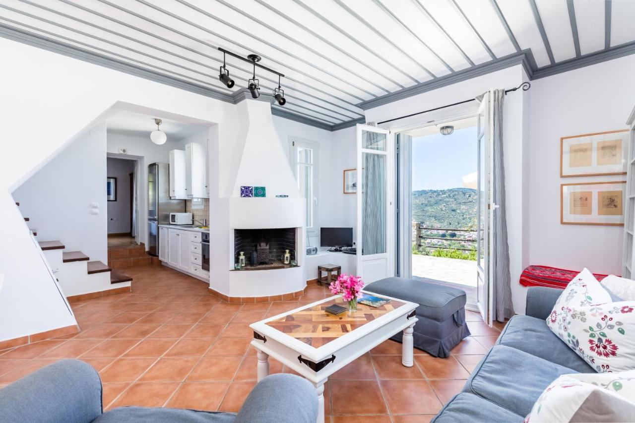 Villa Nina Skopelos- Private Pool - Magnificent Views Exterior photo