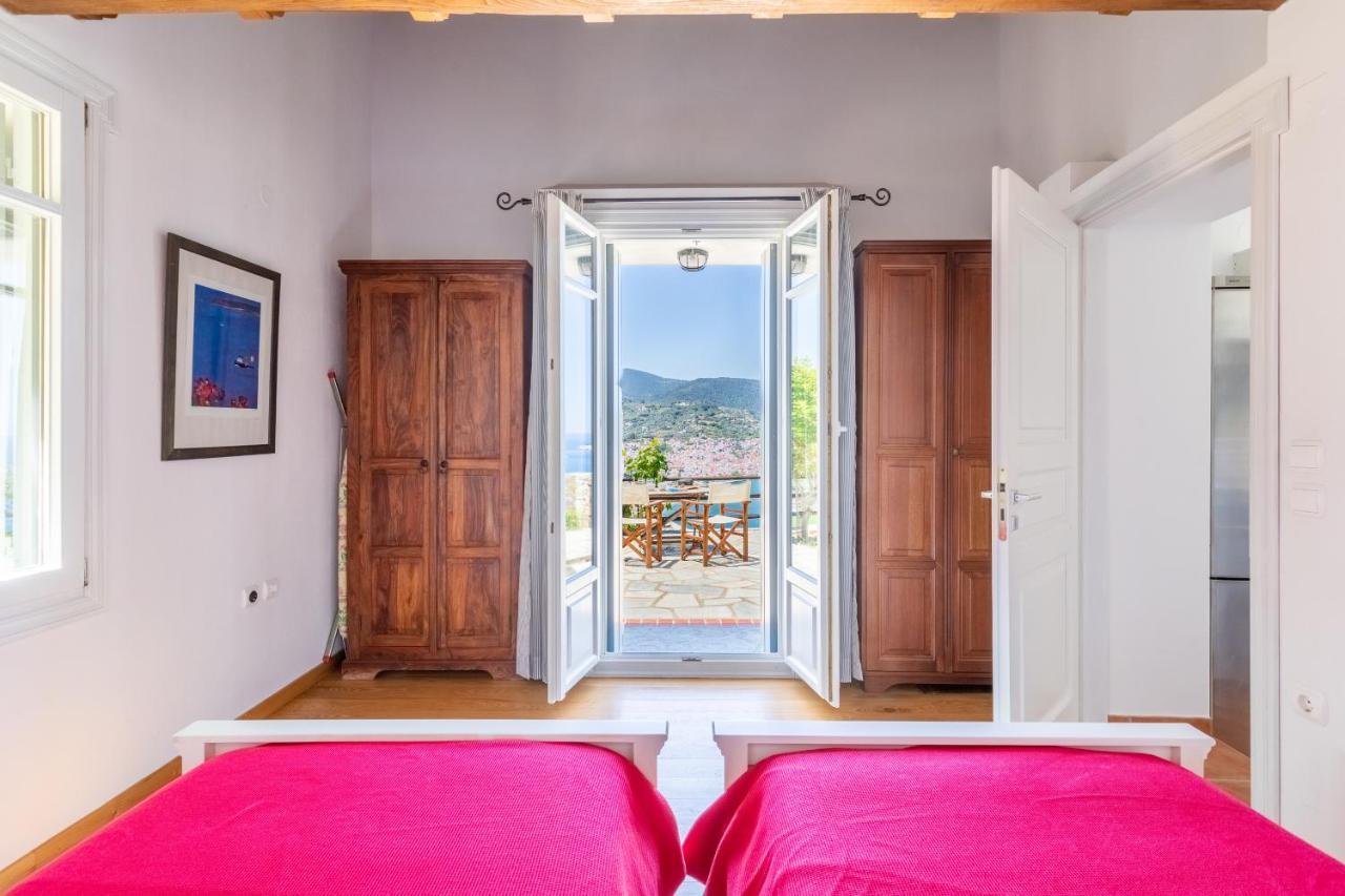 Villa Nina Skopelos- Private Pool - Magnificent Views Exterior photo
